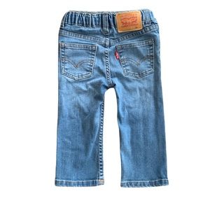 Levi’s 514 straight leg distressed jeans baby boy